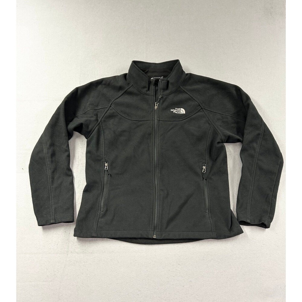 The North Face Face Women’s Black Fleece Full Zip Jacket XL
